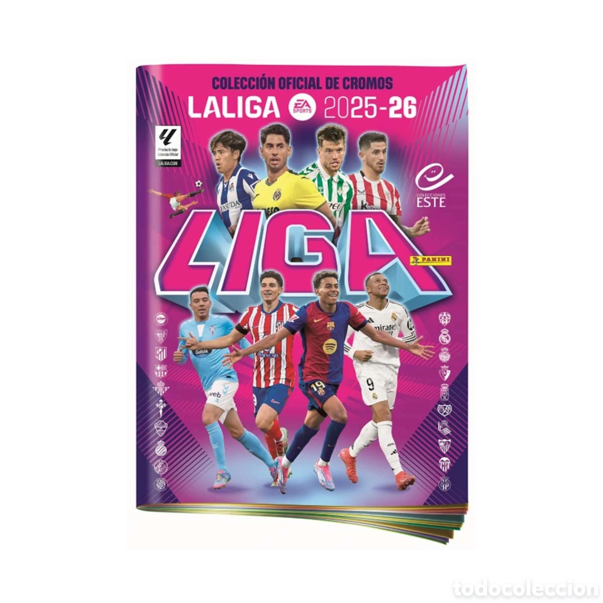&Aacute;lbum de f&uacute;tbol completo: Album liga este 2025-2026 completo