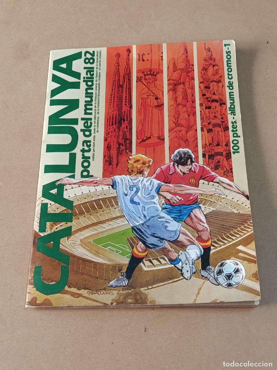 Vollst&auml;ndige Fu&szlig;ballsammelalben: &Aacute;LBUM CATALUNYA PORTA DEL MUNDIAL 82 - COMPLETO (CON MARADONA) Y EN BUEN ESTADO