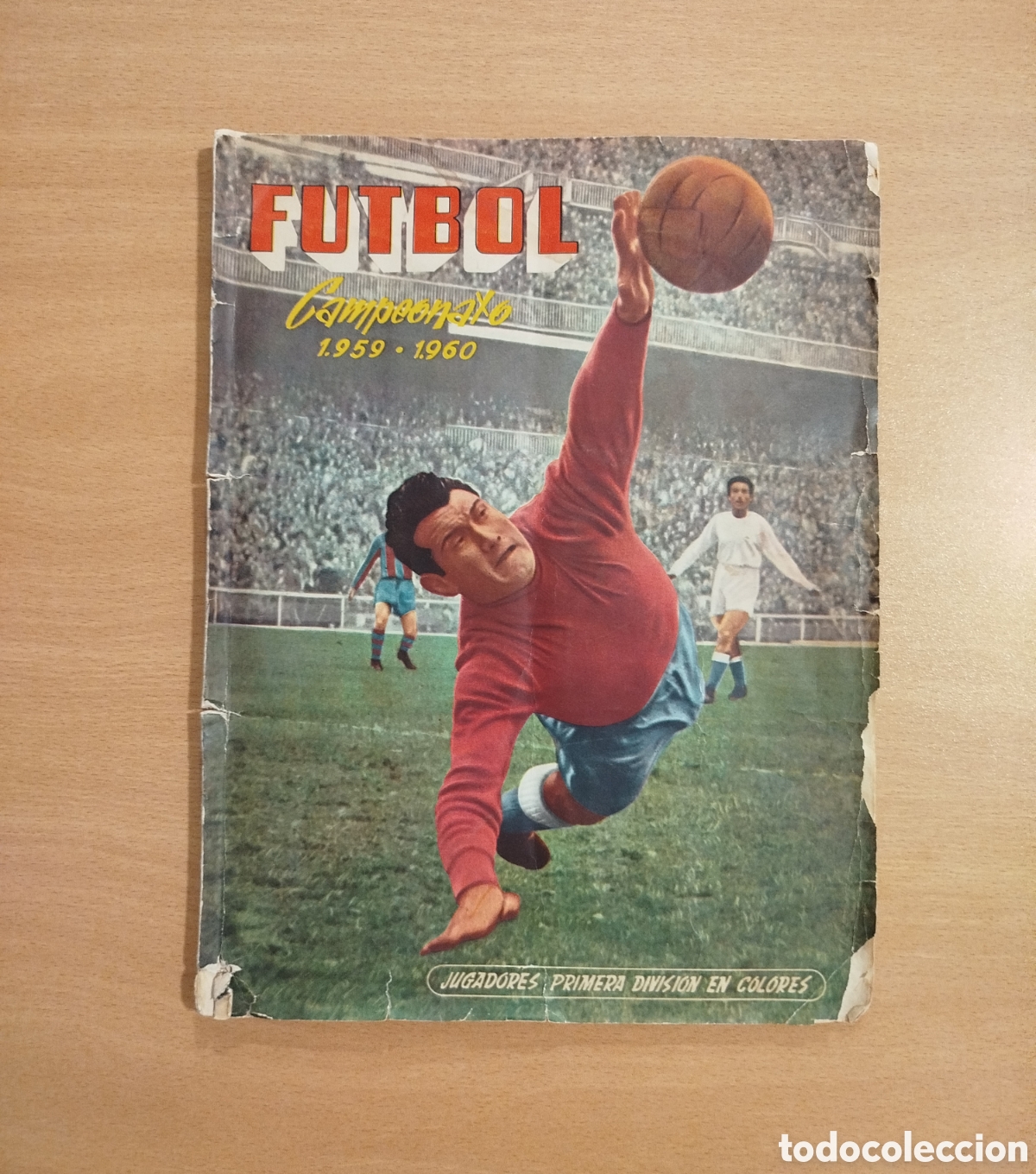 &Aacute;lbum di calcio completo: ALBUM COMPLETO FERCA FUTBOL CAMPEONATO 1959 1960 TODOS 16 COLOCAS RESERVAS 208 CROMOS DI STEFANO