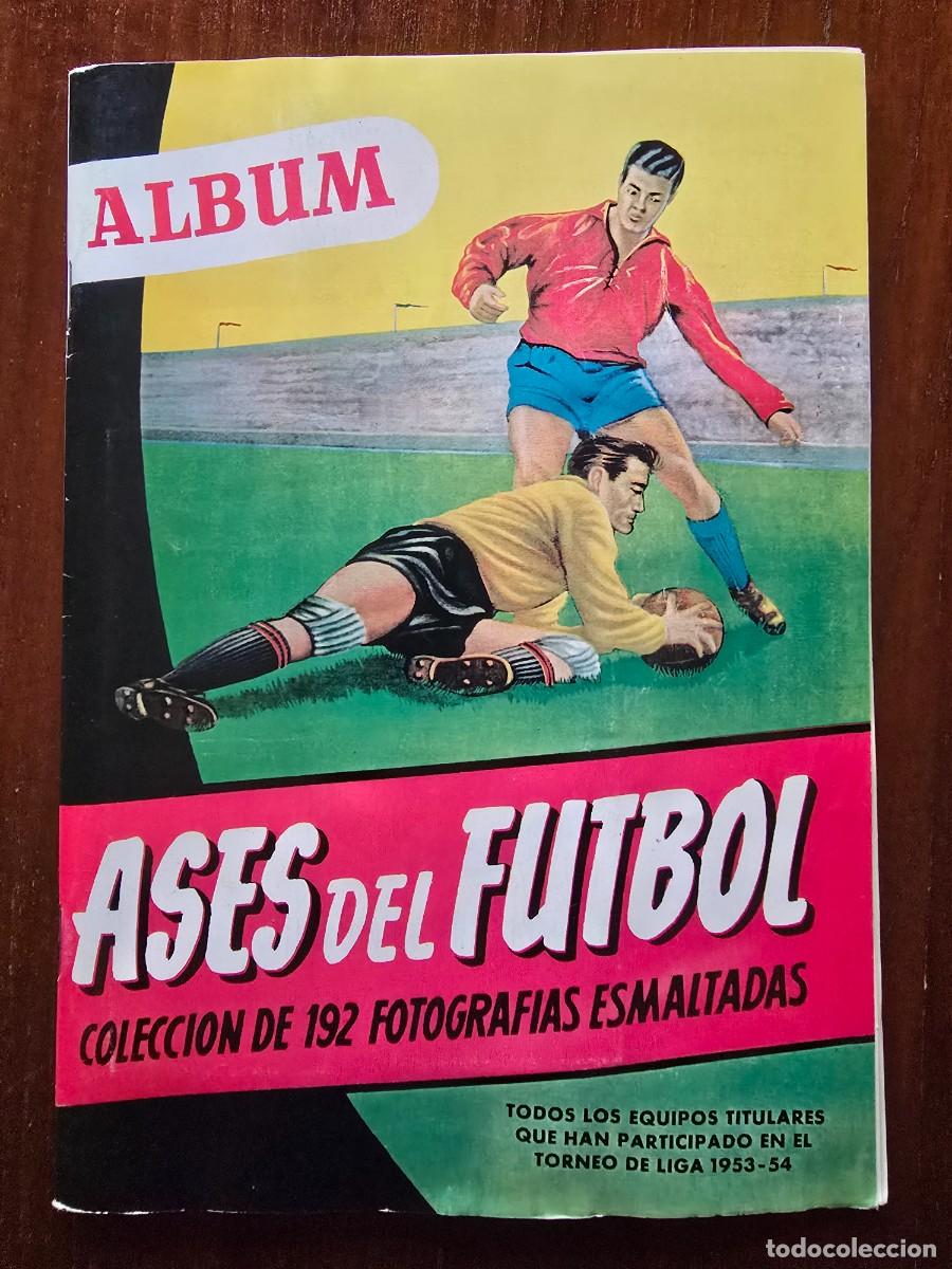 &Aacute;lbum de f&uacute;tbol completo: Ases del Futbol 1953-54.completo 192 cromos.Bruguera.Facsimil.cromos NO impresos
