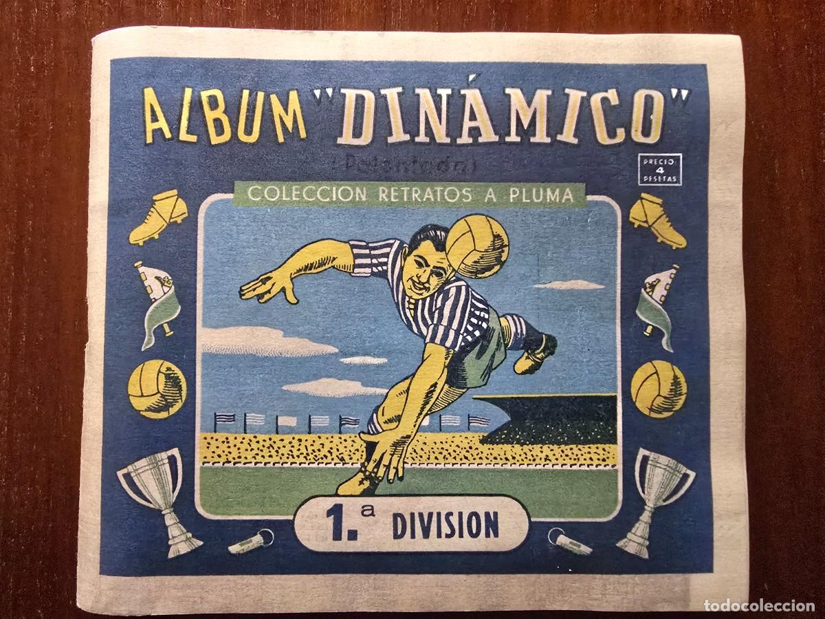 &Aacute;lbum de f&uacute;tbol completo: Album Futbol Dinamico 1&ordf; y 2&ordf; Division 1952.completo 576 cromos.Facsimil.cromos NO impresos