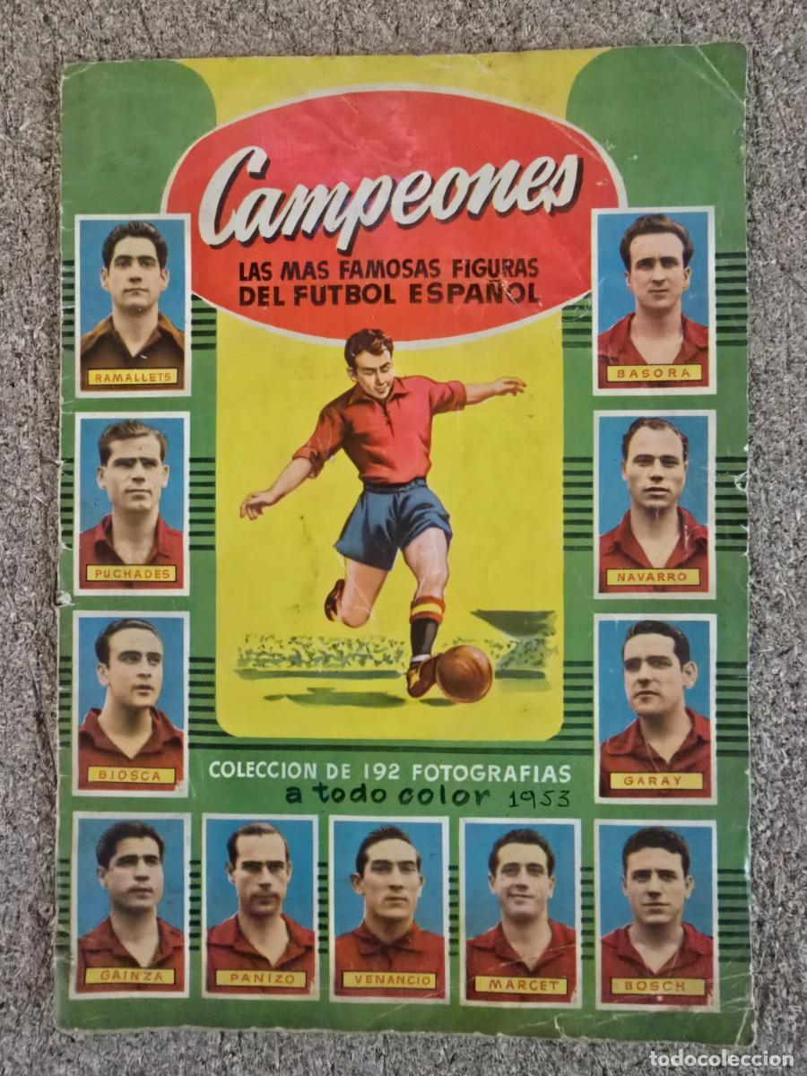 &Aacute;lbum de f&uacute;tbol completo: Album Ases del Futbol 1953.completo.192 cromos.Bruguera ORIGINAL EPOCA