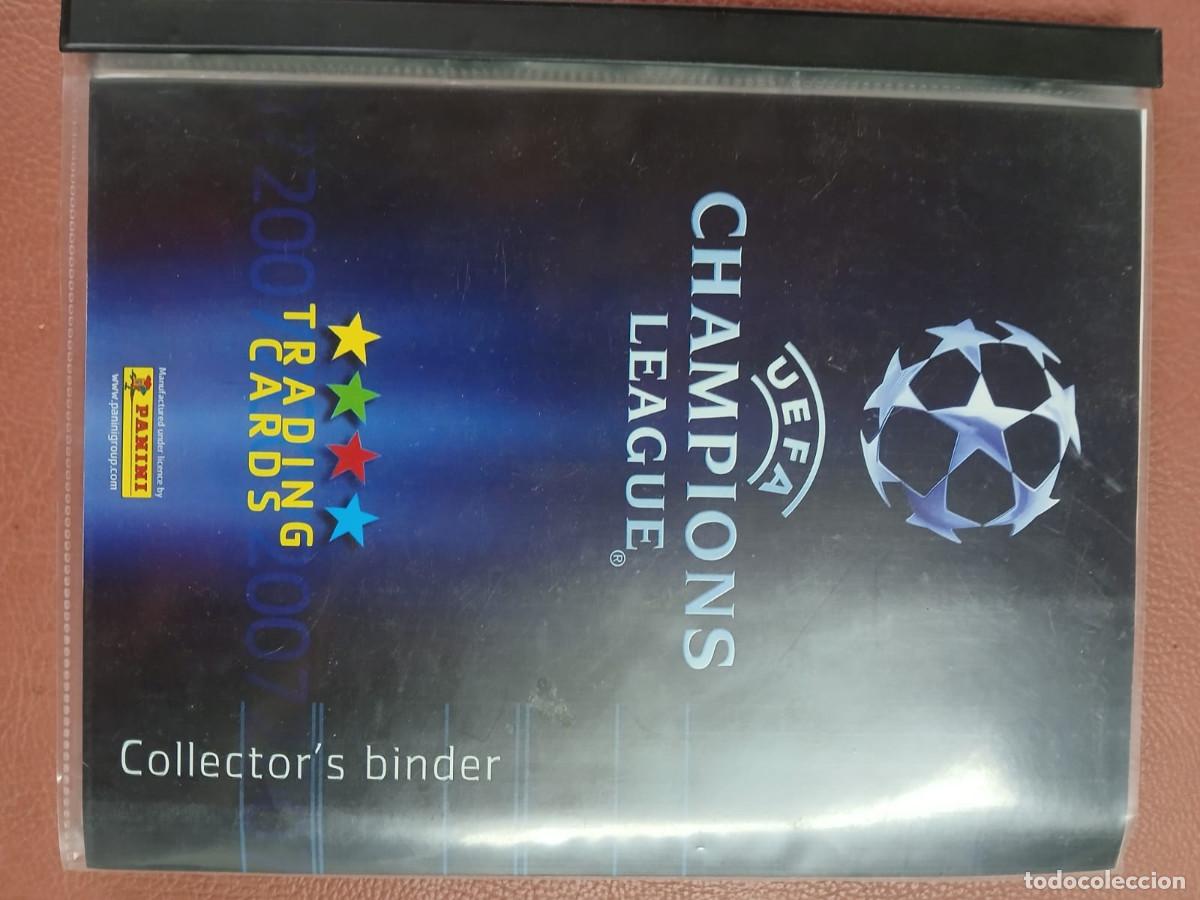 &Aacute;lbum de f&uacute;tbol completo: UEFA CHAMPIONS LEAGUE TRADING CARD 2007 PANINI.
