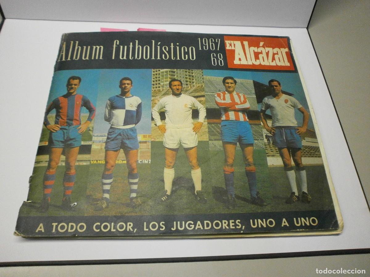 &Aacute;lbum de f&uacute;tbol completo: album completo album futbolistico el alcazar 1967 68 solo a falta de 2 cromos