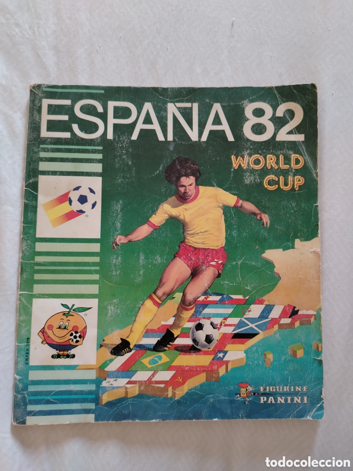 &Aacute;lbum de f&uacute;tbol completo: &Aacute;lbum de cromos Mundial 82 Panini
