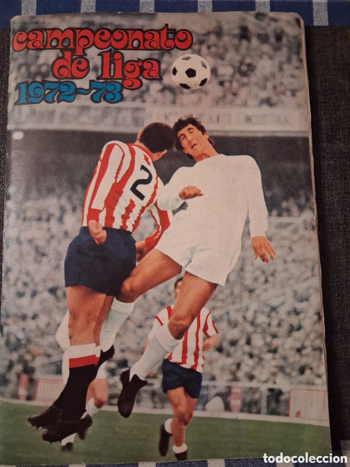 &Aacute;lbum de f&uacute;tbol completo: Album fher 72/73 a falta de 1 cromo