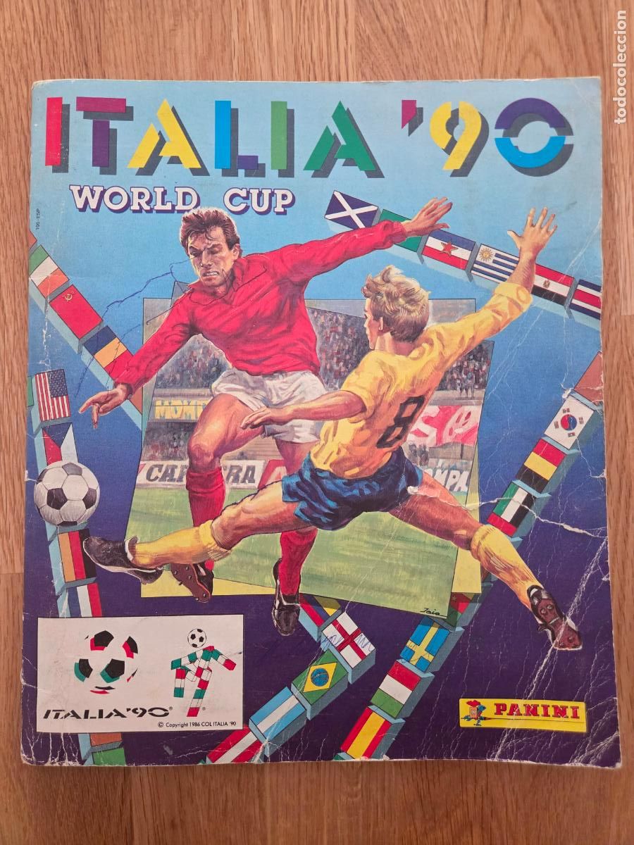 &Aacute;lbum de f&uacute;tbol completo: ALBUM COMPLETO CROMOS MUNDIAL ITALIA 90 PANINI COPA MUNDO 1990 ITALY WORLD CUP WC MARADONA