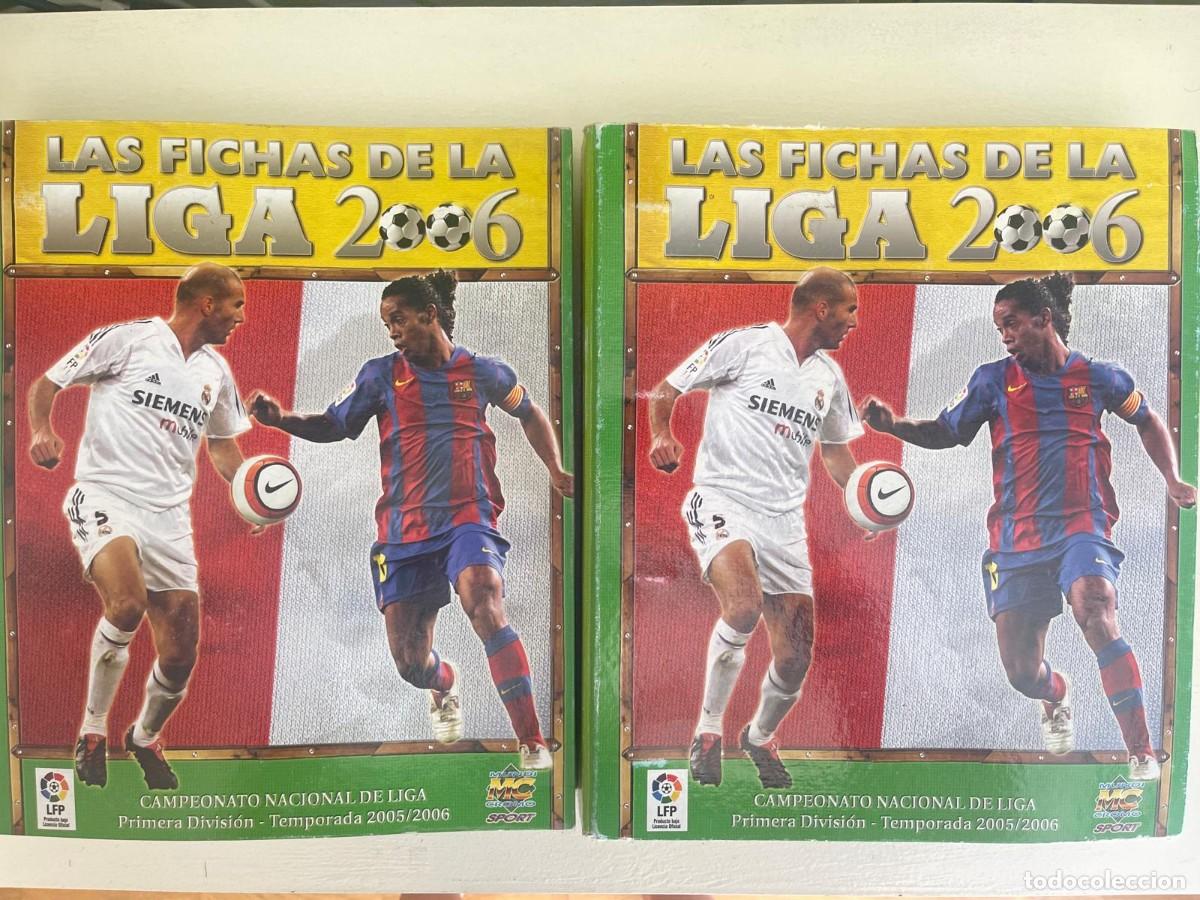 &Aacute;lbum de f&uacute;tbol completo: COLECCI&Oacute;N COMPLETA FICHAS DE LA LIGA 2005-2006 &middot; MESSI N&ordm; 206 &middot; 1.156 FICHAS &middot; 28 DANET