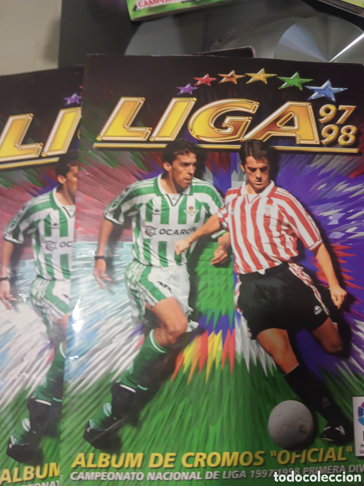 &Aacute;lbum de f&uacute;tbol completo: Albunes de f&uacute;tbol 97/98