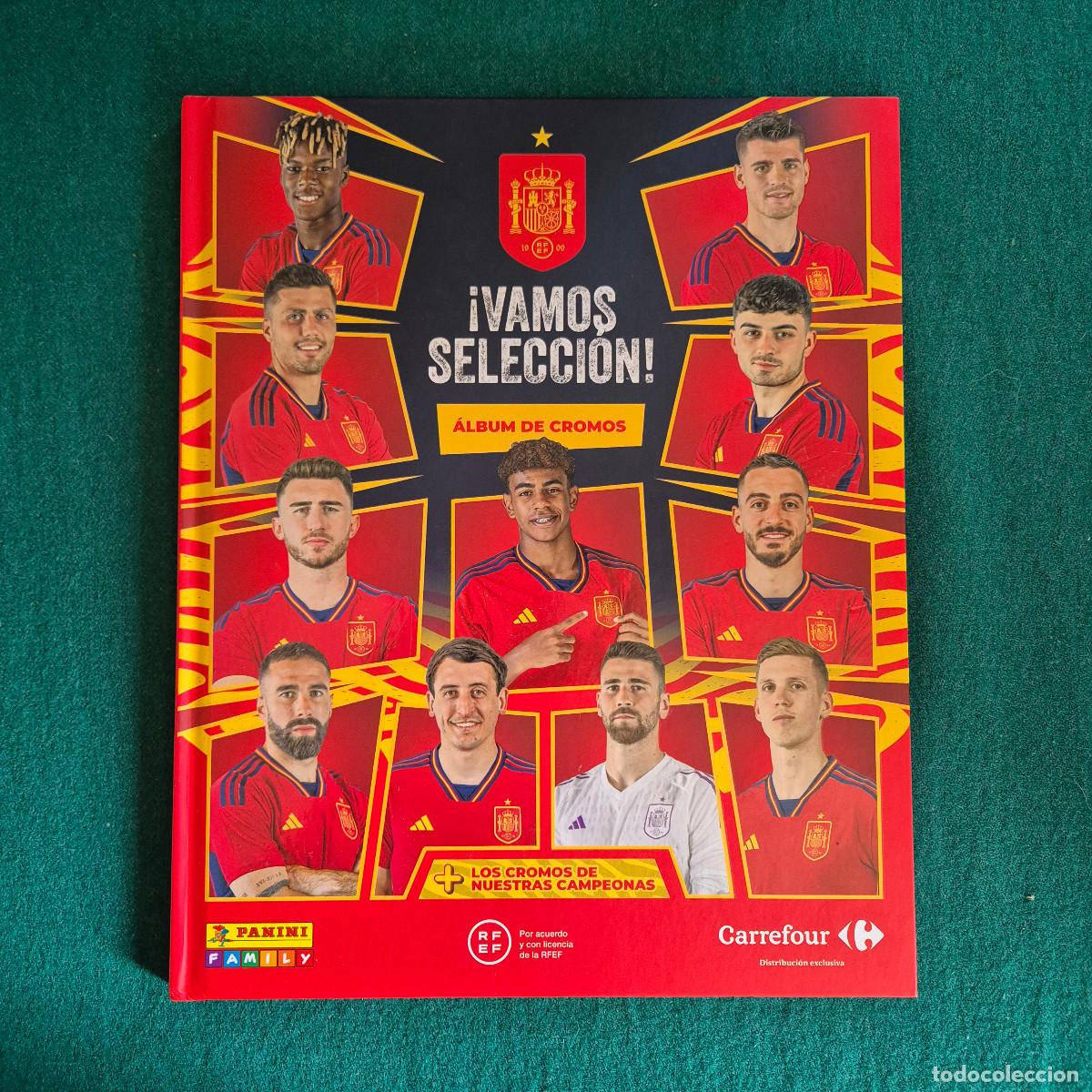 &Aacute;lbum de f&uacute;tbol completo: VAMOS SELECCION - PANINI ALBUM
