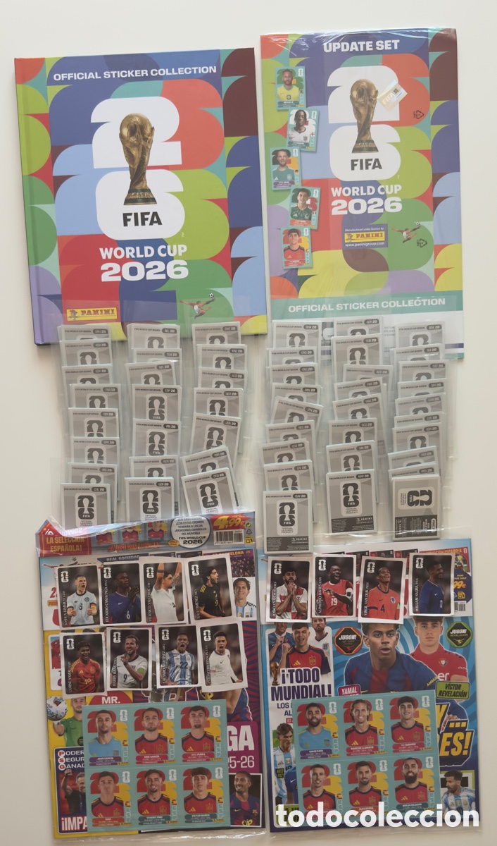 &Aacute;lbum de f&uacute;tbol completo: &Aacute;lbum Mundial 2026 Tapa Dura