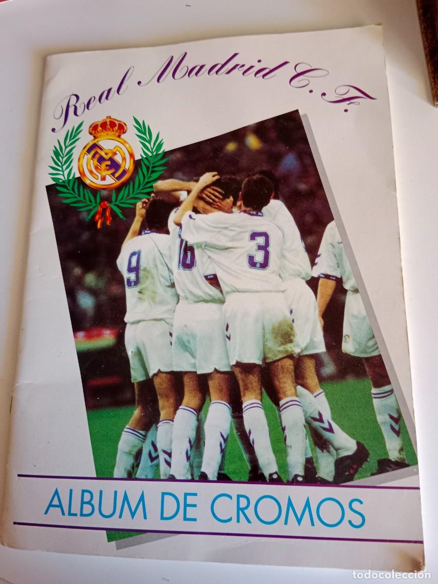 &Aacute;lbum de f&uacute;tbol completo: REAL MADRID C.F. ALBUM DE CROMOS COMPLETO