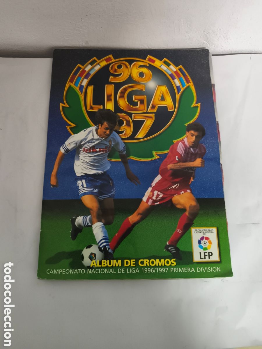 &Aacute;lbum de f&uacute;tbol completo: Album futbol liga 96/97