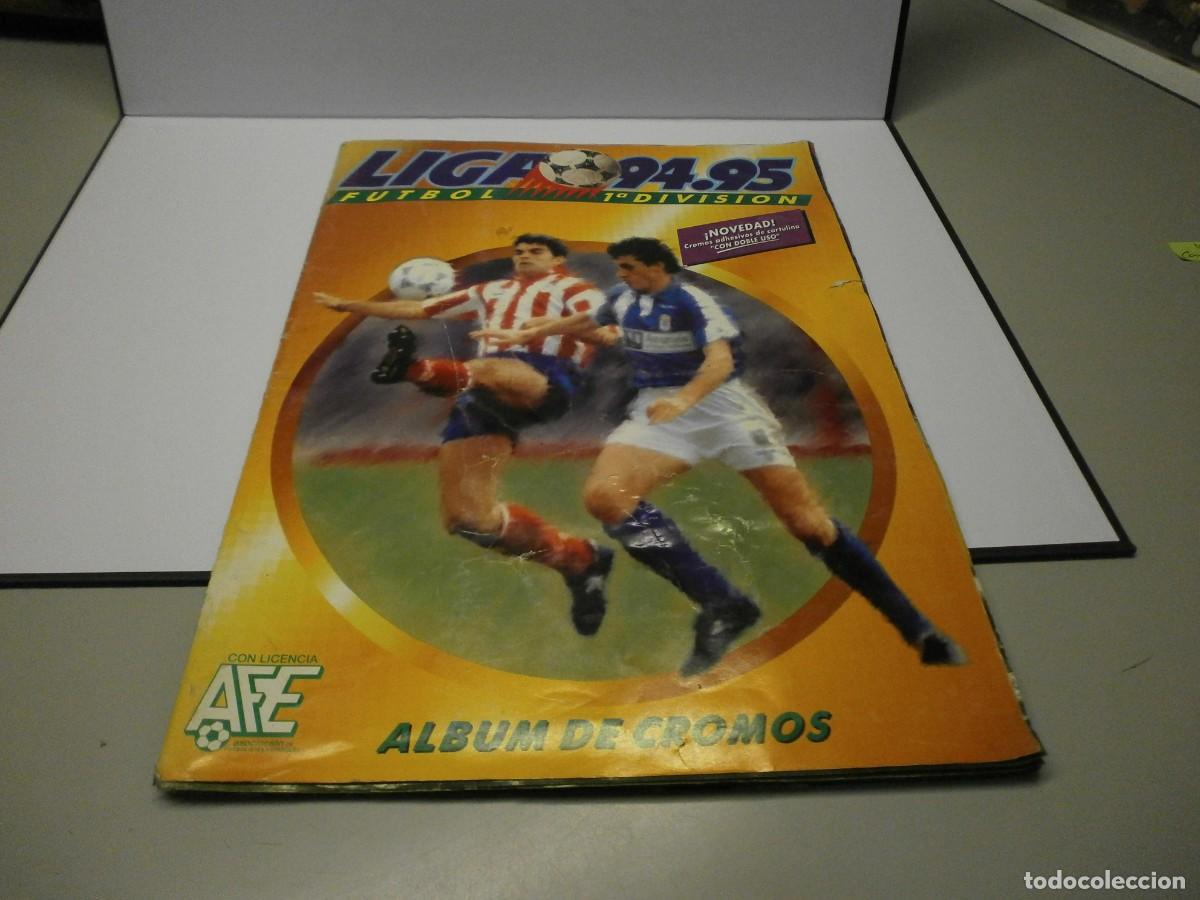 Caderneta de futebol completa: album completo ediciones este liga 94 95