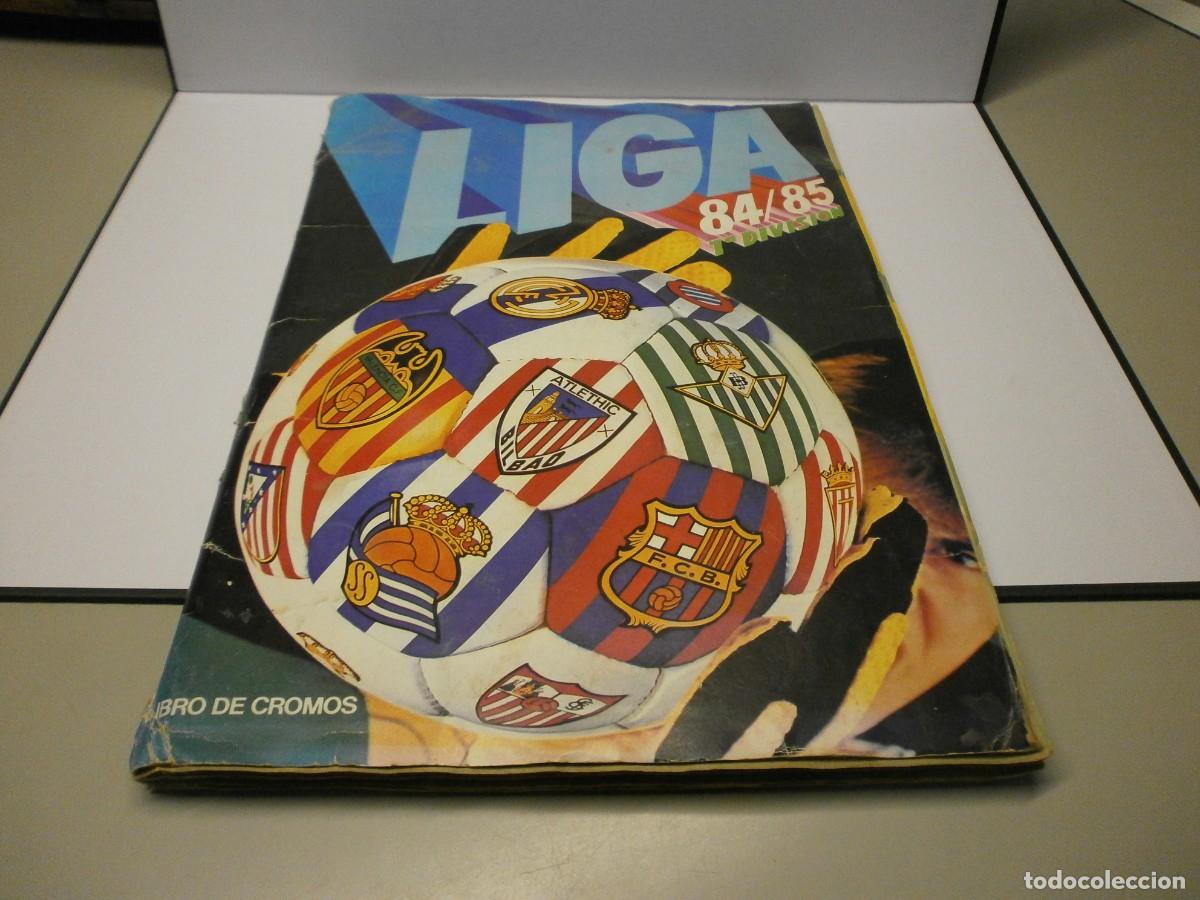 &Aacute;lbum de f&uacute;tbol completo: album completo ediciones este liga 84 85 con 56 dobles 30 fichajes dos versiones de francis