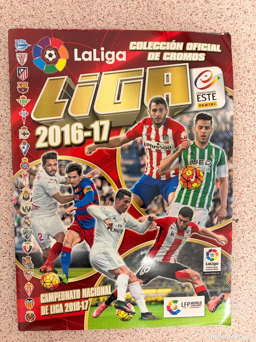 &Aacute;lbum de f&uacute;tbol completo: &Aacute;lbum La Liga este 16-17 Completo