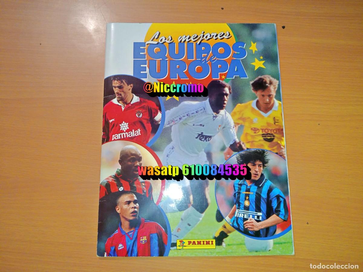 &Aacute;lbum de f&uacute;tbol completo: album completo los mejores equipos de europa 96 97 panini ronaldo rookie henry 1996 1997 niccromo