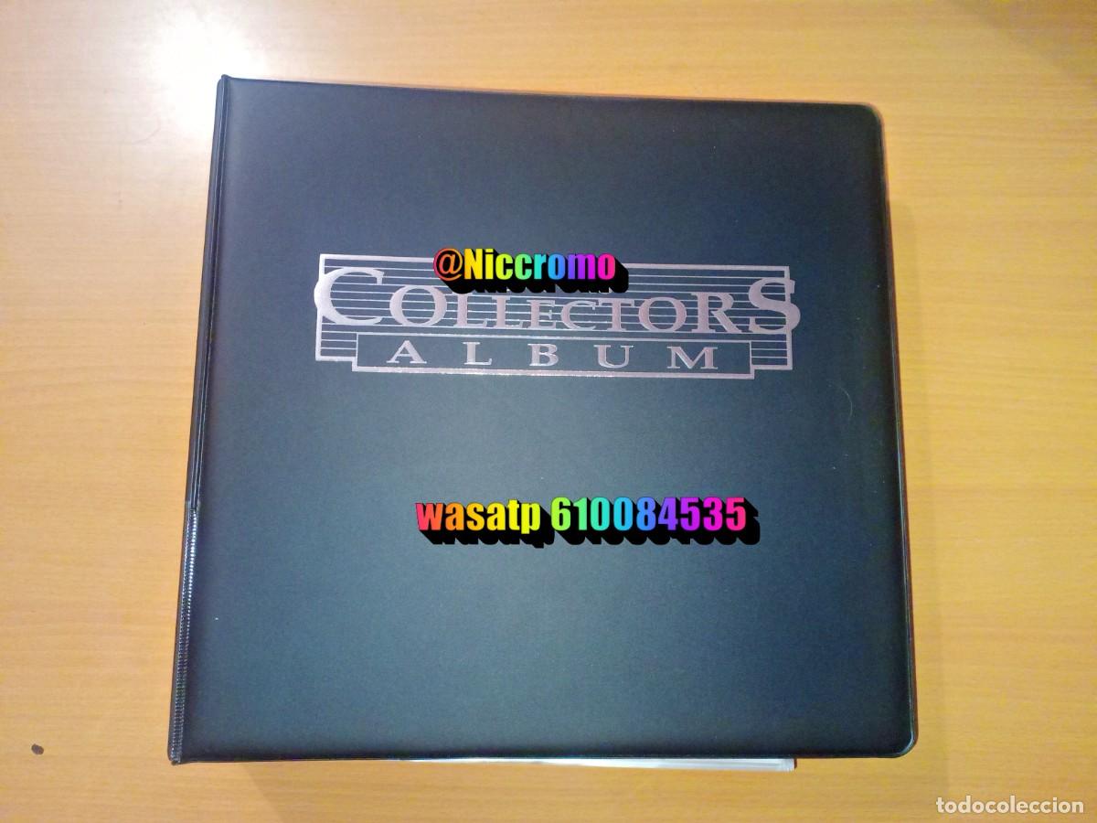 &Aacute;lbum de f&uacute;tbol completo: 4 colecciones completas eurocopa fulbol 2008 2012 2016 2020 sin pegar fundas carpeta panini niccromo