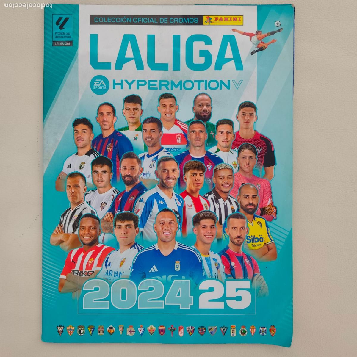 &Aacute;lbum de f&uacute;tbol completo: Album completo Liga Hypermotion 2024-2025- Panini