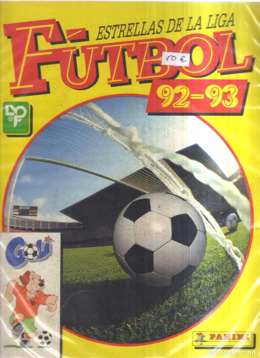 &Aacute;lbum de f&uacute;tbol completo: ESTRELLAS DE LA LIGA FUTBOL 92-93 PANINI