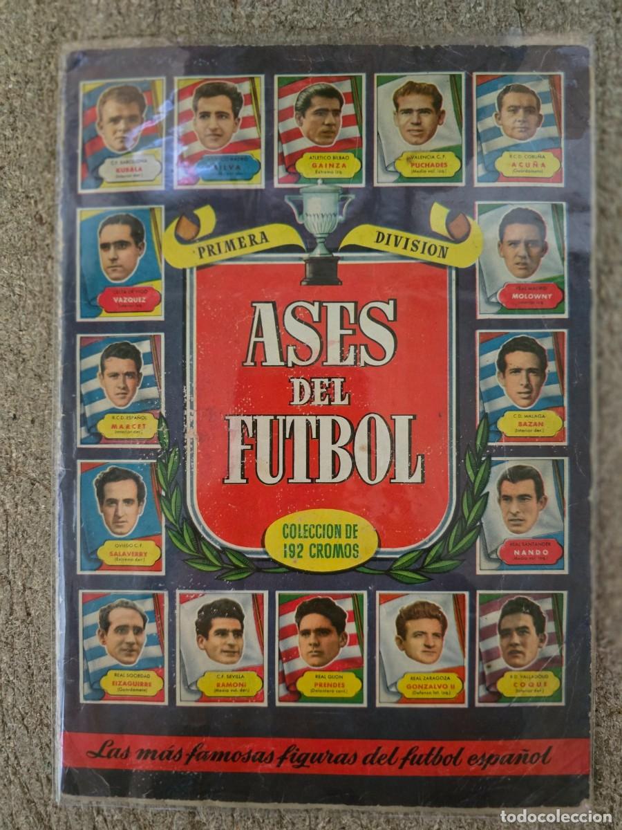 &Aacute;lbum de f&uacute;tbol completo: Ases del Futbol 1952.Completo 192 Cromos..Bruguera.ORIGINAL DE EPOCA