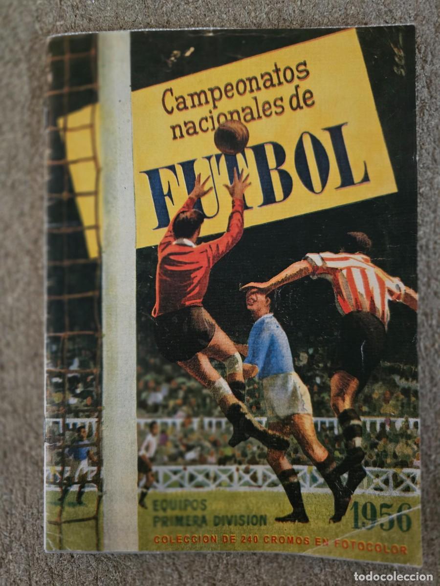 &Aacute;lbum de f&uacute;tbol completo: Campeonatos Nacionales de Futbol 1956.Completo 240 Cromos.Ruiz Romero.FACSIMIL CROMOS NO IMPRESOS