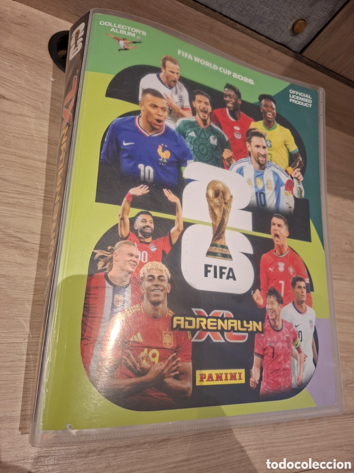 &Aacute;lbum de f&uacute;tbol completo: Colecci&oacute;n completa (630 cartas) Adrenalyn XL FIFA World Cup 2026