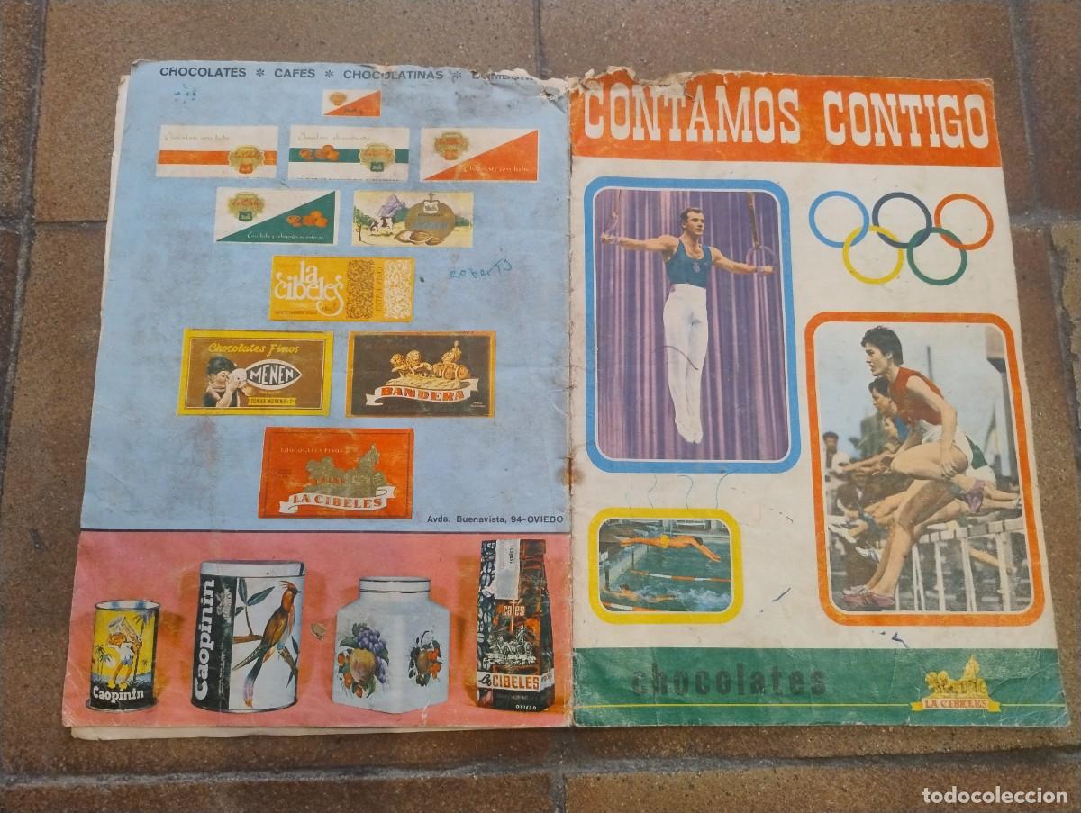 &Aacute;lbum de f&uacute;tbol completo: contamos contigo album chocolates Cibeles album con PELE , BECKENBAUER y DDY MERCKX