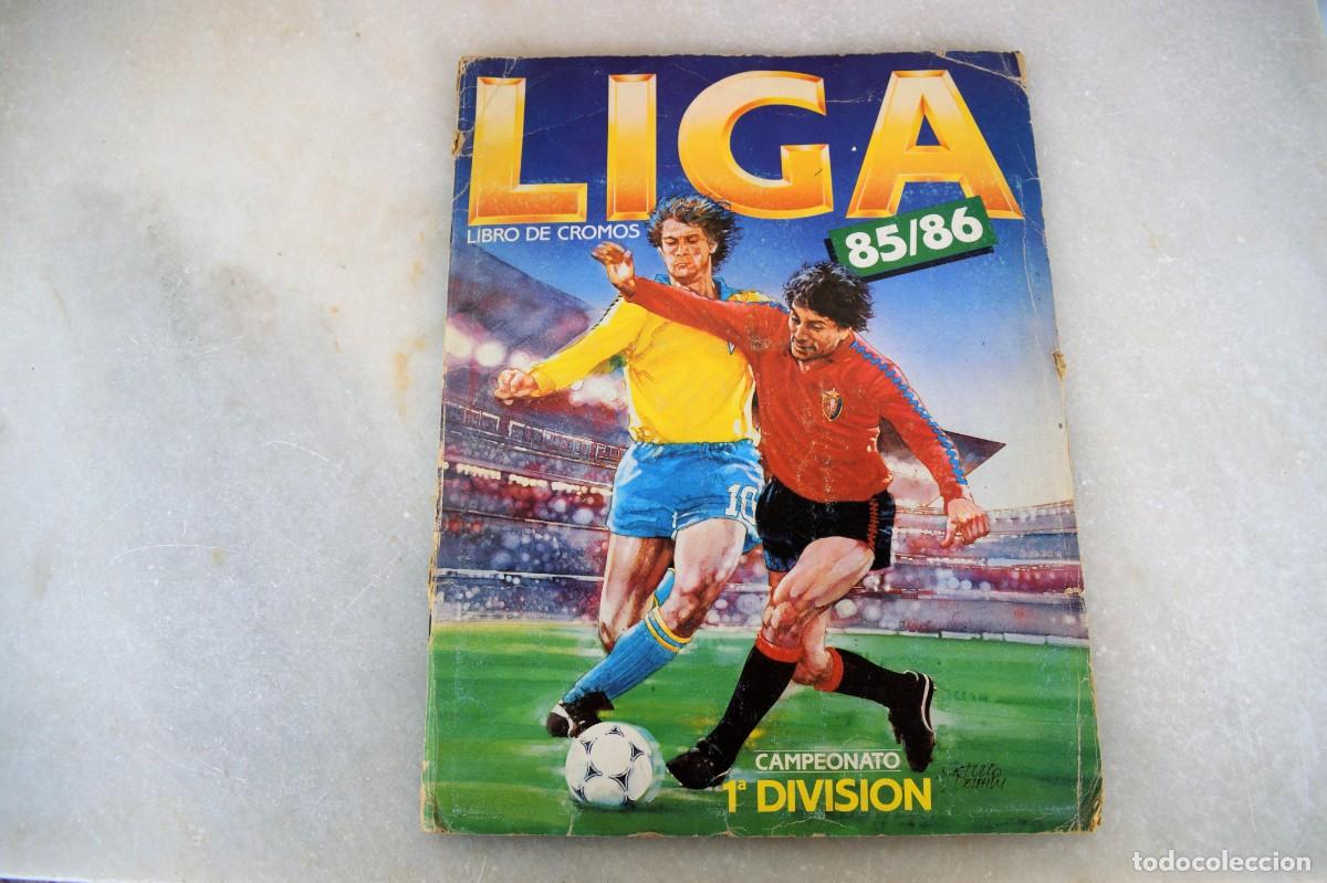 &Aacute;lbum de f&uacute;tbol completo: ALBUM CROMOS FUTBOL LIGA 1985 1986 85 86 - ED. ESTE - COMPLETO + 25 DOBLES