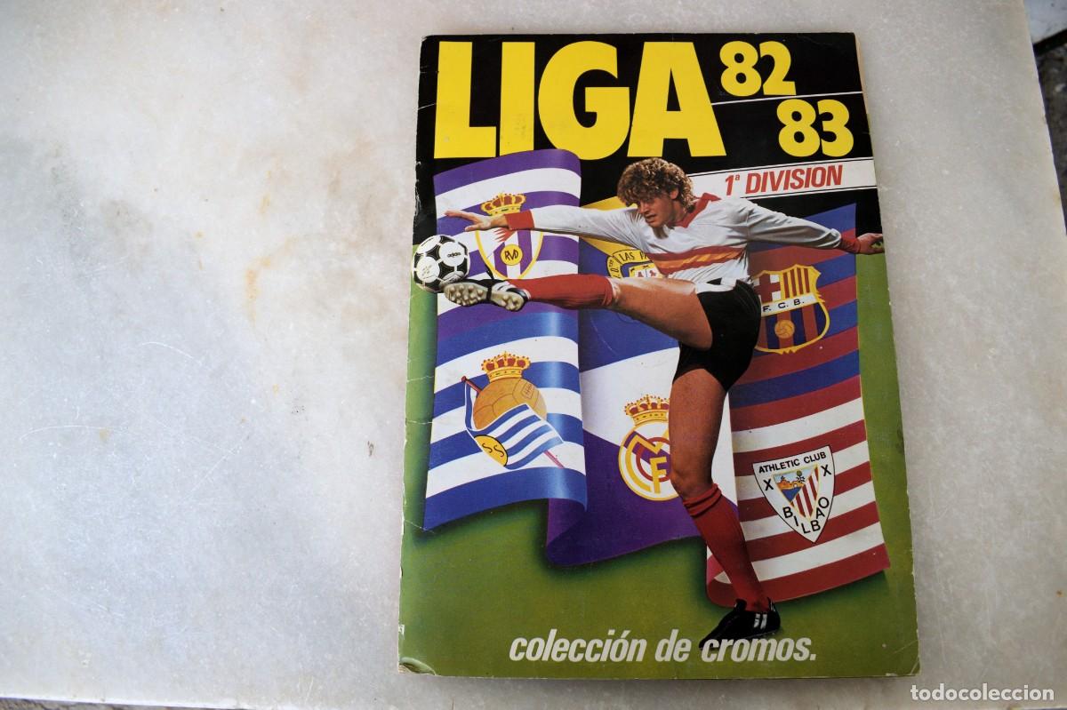 &Aacute;lbum de f&uacute;tbol completo: ALBUM LIGA 82 83 1982 1983 EDICIONES ESTE - COMPLETO 1 POR CASILLA + 90 DOBLES / TOTAL: 399 CROMOS