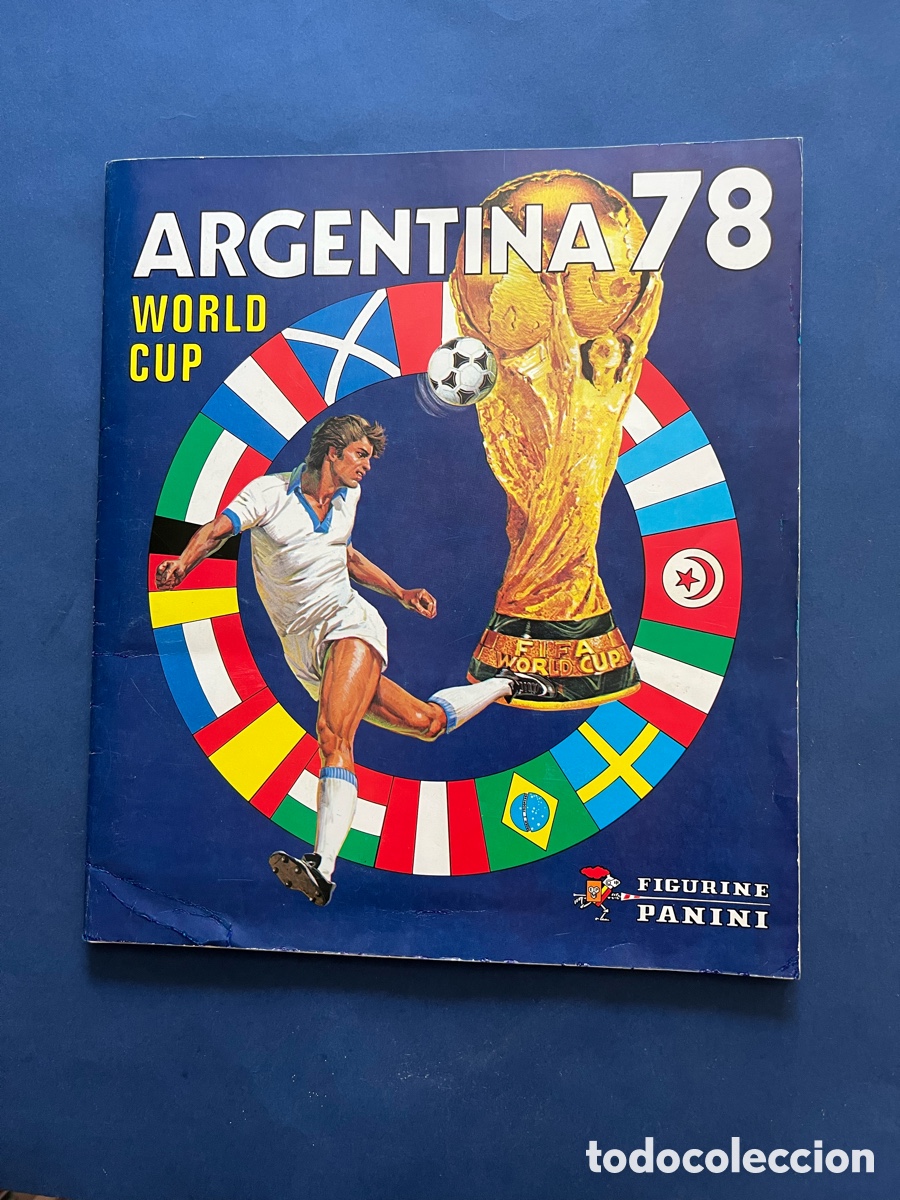 &Aacute;lbum de f&uacute;tbol completo: &Aacute;lbum Panini Mundial Argentina 1978
