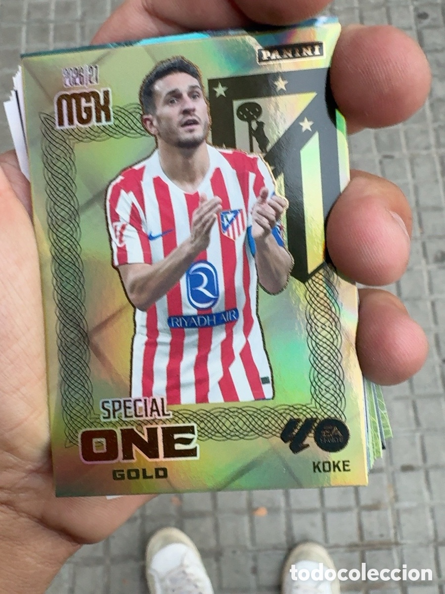 &Aacute;lbum de f&uacute;tbol completo: Koke resurrecci&oacute;n special gold