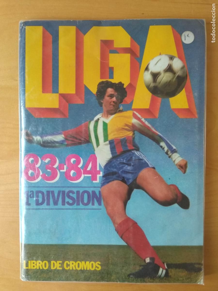 &Aacute;lbum de f&uacute;tbol completo: EDICIONES ESTE LIGA 83 84 1983 1984 ALBUM CASI COMPLETO CON 375 CROMOS PEGADOS