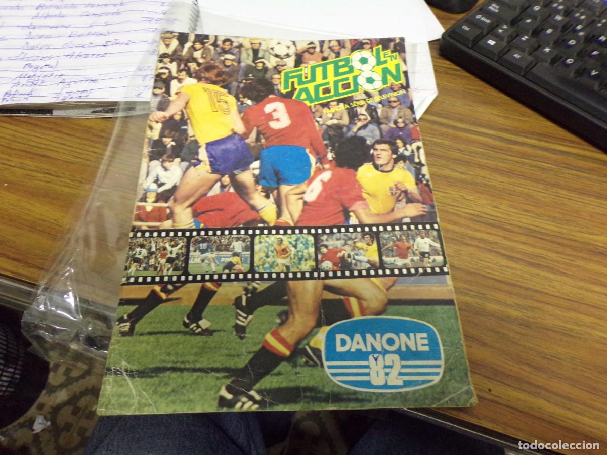 &Aacute;lbum de f&uacute;tbol completo: album futbol completo pele maradona di stefano cruyff etc danone 82