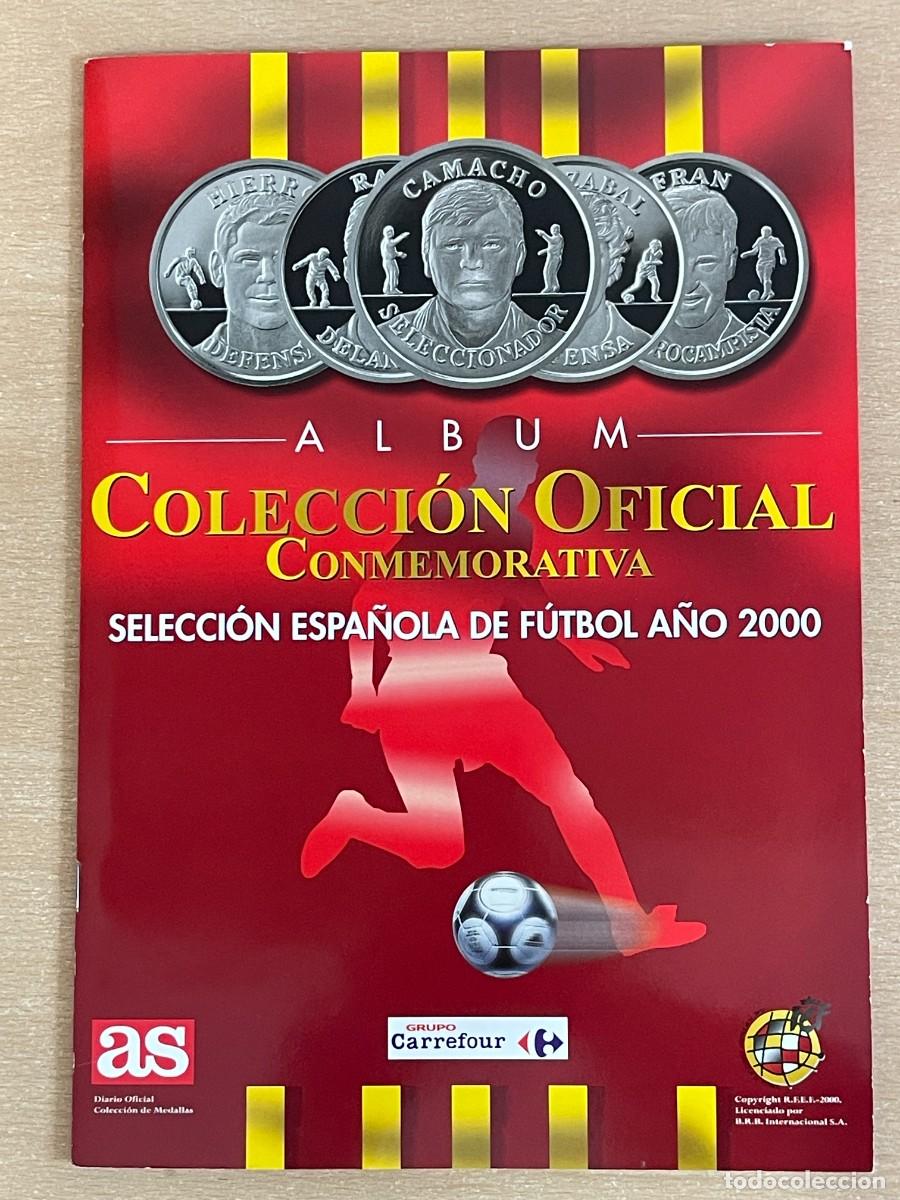&Aacute;lbum de f&uacute;tbol completo: Album Completo Monedas Colecci&oacute;n Oficial Conmemorativa Selecci&oacute;n Espa&ntilde;ola de F&uacute;tbol A&ntilde;o 2000 AS RFEF