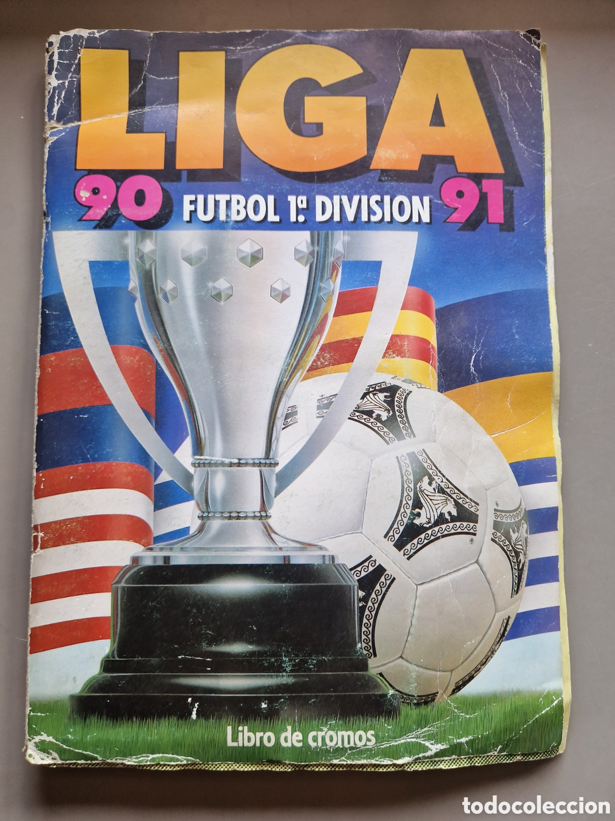 Caderneta de futebol completa: ALBUM COMPLETO LIGA ESTE 90 91 1990 1991 CON ALGUNOS COLOCA Y TODOS LOS FICHAJES