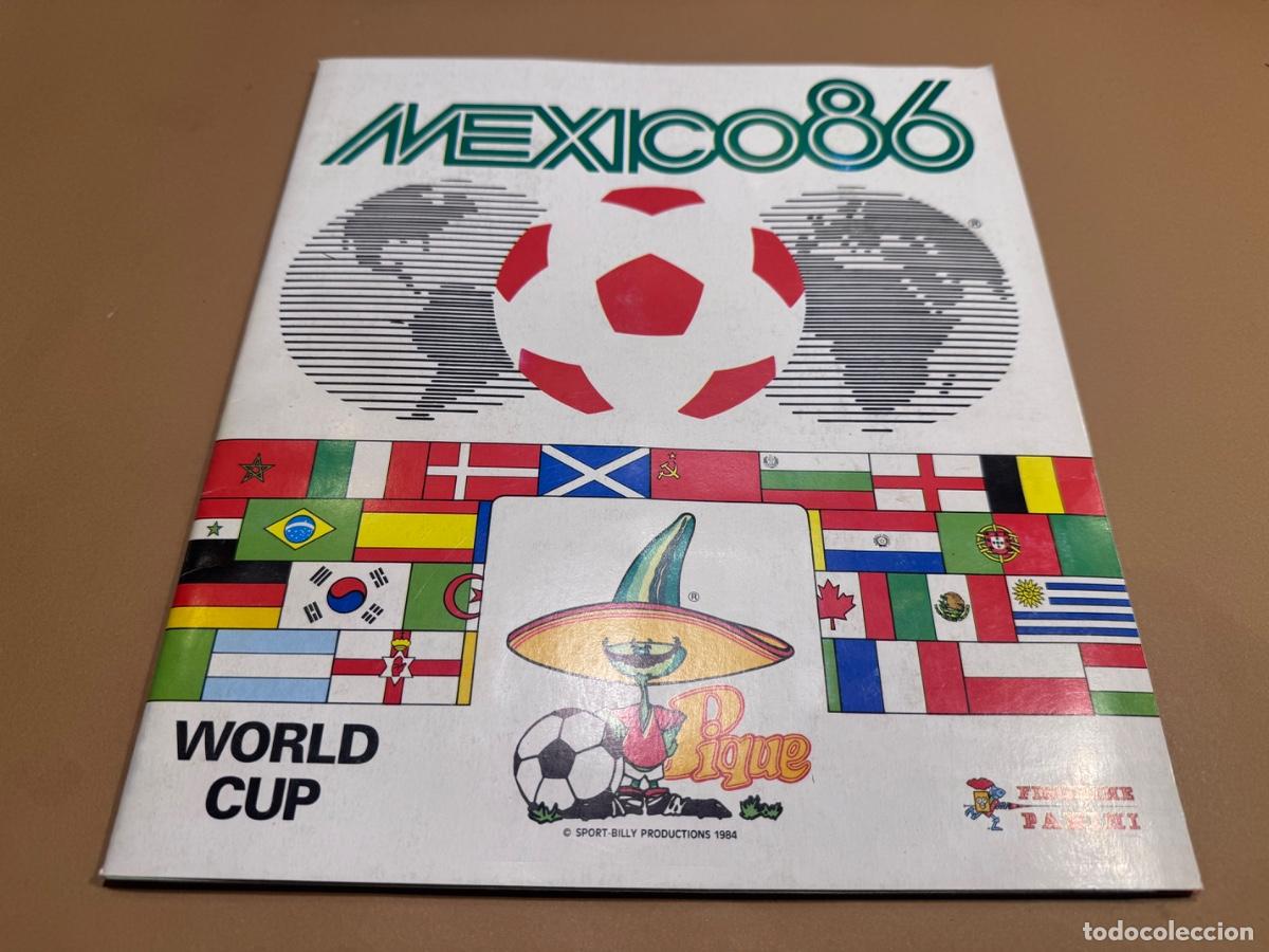 &Aacute;lbum de f&uacute;tbol completo: MEXICO 86 F&Uacute;TBOL &Aacute;LBUM DE CROMOS PANINI COMPLETO Y EN MUY BUEN ESTADO -CON MARADONA (G)