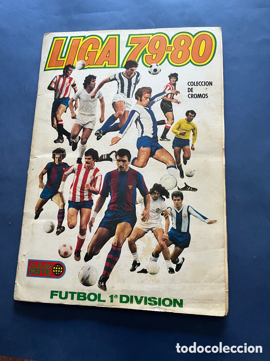 &Aacute;lbum de f&uacute;tbol completo: &Aacute;lbum Este 1979-80 completo.( leer descripci&oacute;n)