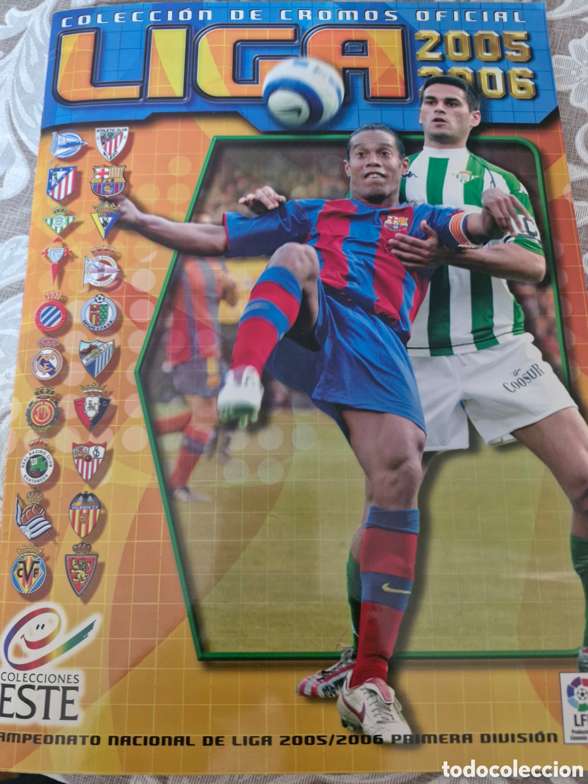 &Aacute;lbum de f&uacute;tbol completo: Liga este 2005 2006 completo