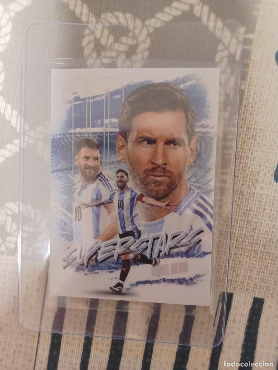 &Aacute;lbum de f&uacute;tbol completo: Carta Futera Messi 1 of 1 Superstar