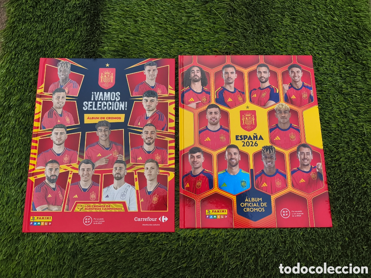 &Aacute;lbum de f&uacute;tbol completo: ALBUM OFICIAL DE CROMOS ESPA&Ntilde;A 2026 - VAMOS SELECCI&Oacute;N CARREFOUR COMPLETOS CROMOS SIN PEGAR