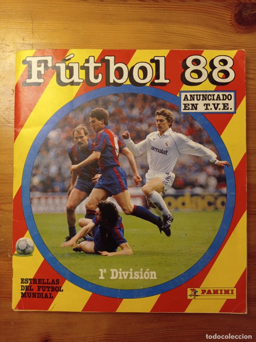 &Aacute;lbum de f&uacute;tbol completo: Album Panini Futbol 88 Completo - Maradona