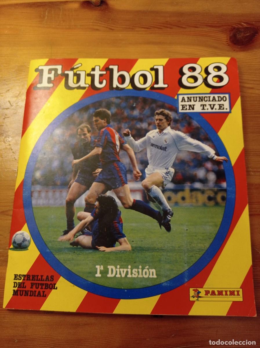 &Aacute;lbum de f&uacute;tbol completo: Album Panini Futbol 88 Completo - Maradona