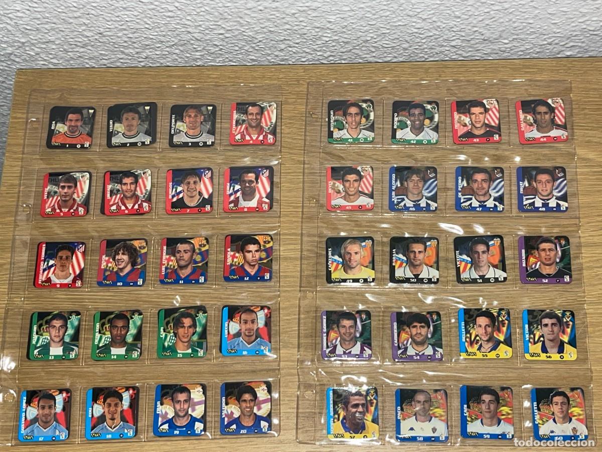 &Aacute;lbum de f&uacute;tbol completo: Colecci&oacute;n Completa 60 Staks imanes Liga de F&uacute;tbol Temporada 2003/2004