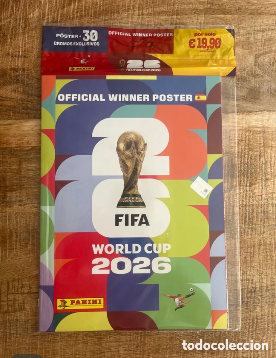 &Aacute;lbum de f&uacute;tbol completo: OFFICIAL WINNER POSTER ESPA&Ntilde;A CAMPEONA 2026 PANINI - POSTER OFICIAL