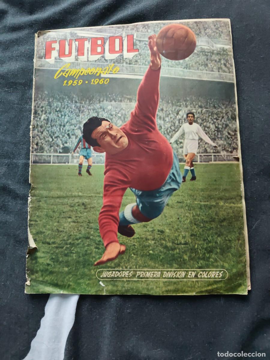 &Aacute;lbum di calcio completo: FUTBOL CAMPEONATO 1959 1960 FERCA. Con Di Stefano
