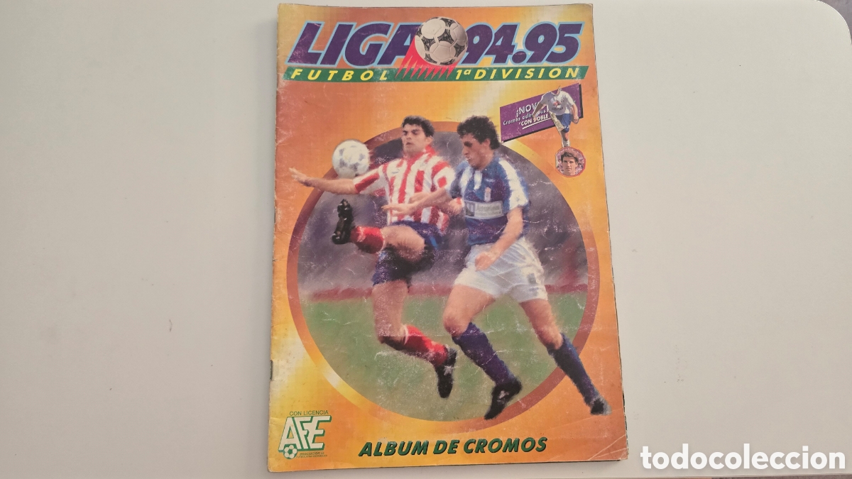 &Aacute;lbum di calcio completo: &Aacute;lbum cromos futbol. Liga 94-95