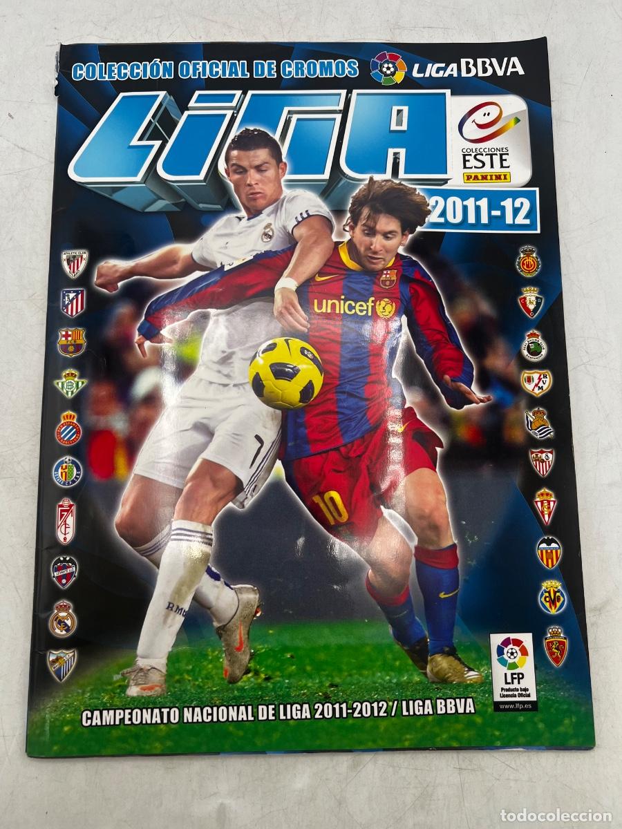 &Aacute;lbum di calcio completo: &Aacute;LBUM COMPLETO. LIGA 2011-12. SOLO FALTAN LOS CHICLES. COLECCIONES ESTE. PANINI. LIGA BBVA.