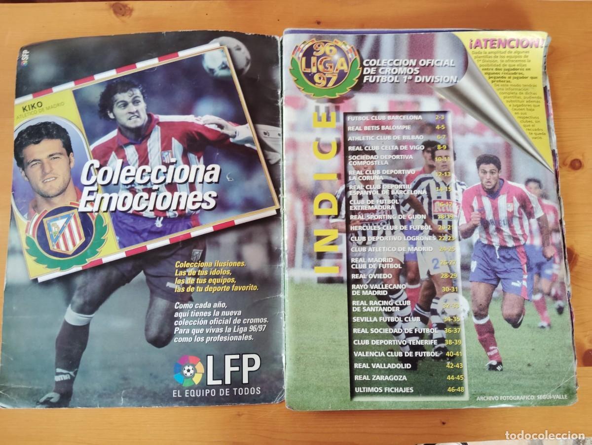 &Aacute;lbum de f&uacute;tbol completo: Ediciones este 96-97 , 1996-97 - Foto 2