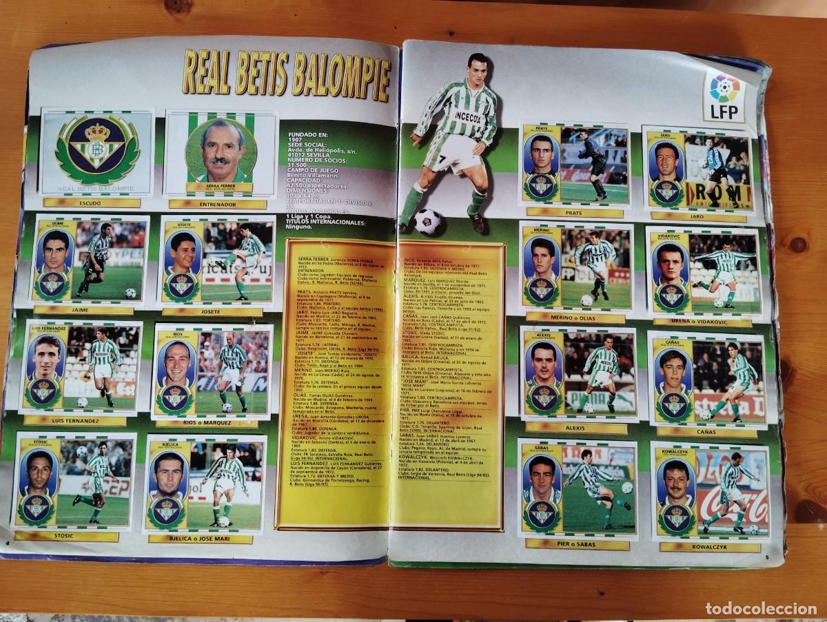 &Aacute;lbum de f&uacute;tbol completo: Ediciones este 96-97 , 1996-97 - Foto 4
